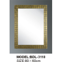 Толщина 5mm Серебряное стеклянное зеркало ванной комнаты (БДЛ-3118)